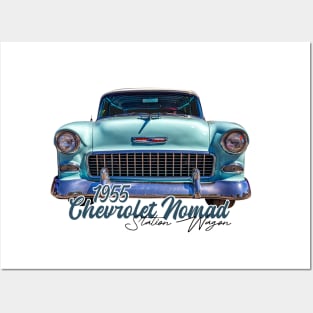 1955 Chevrolet Nomad Station Wagon Posters and Art